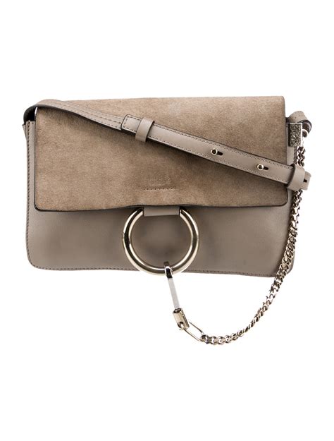 chloe faye nano bag|chloe faye leather crossbody bag.